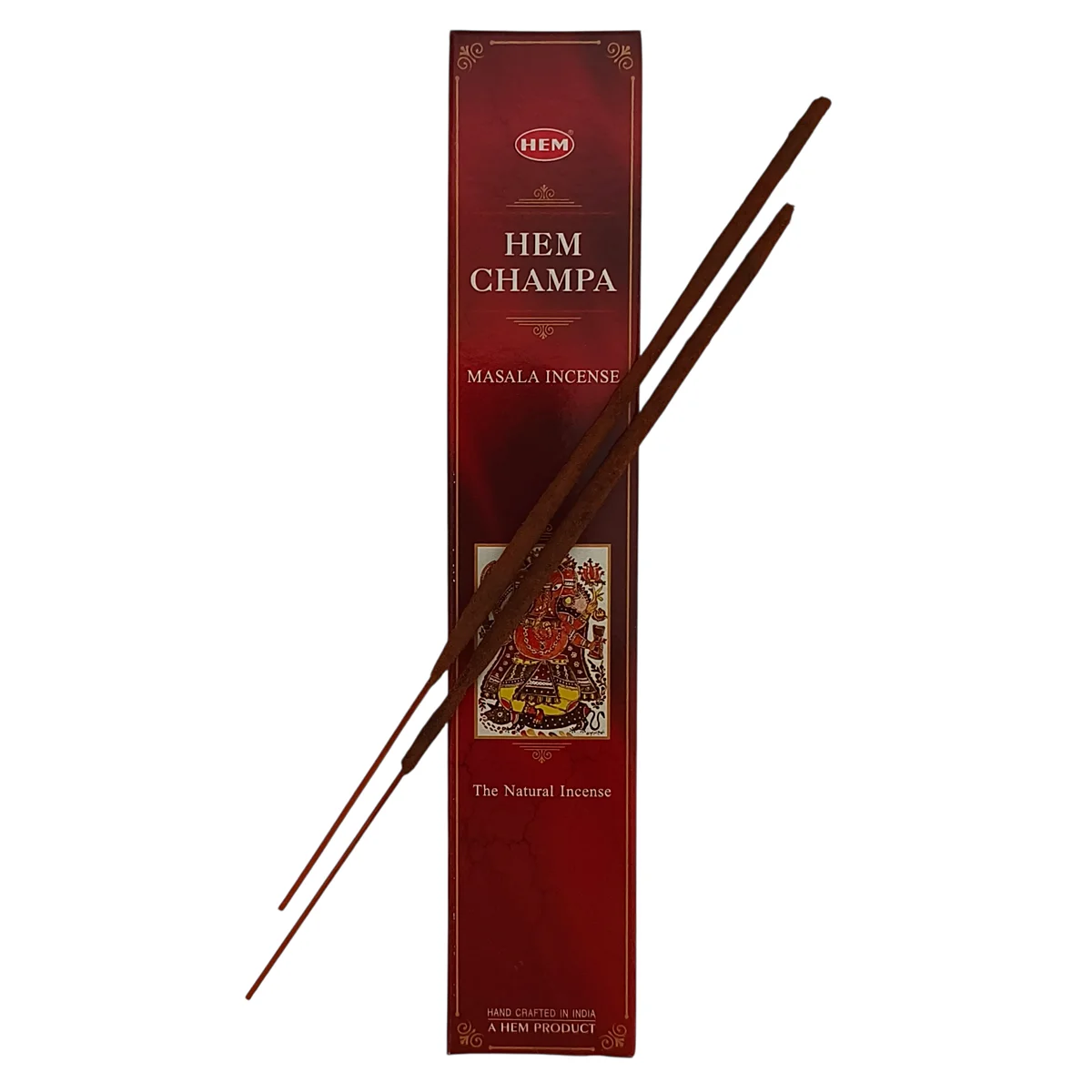 Incienso tradicional Champa de HEM para aromatizar y limpiar las energías de la casa.