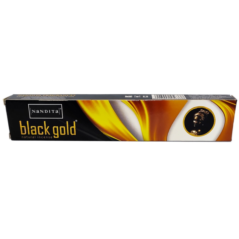 incienso black gold nandita original aroma intenso