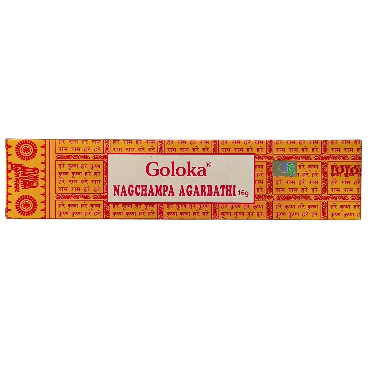 Varilla de incienso Nag Champa Goloka para meditación y yoga.