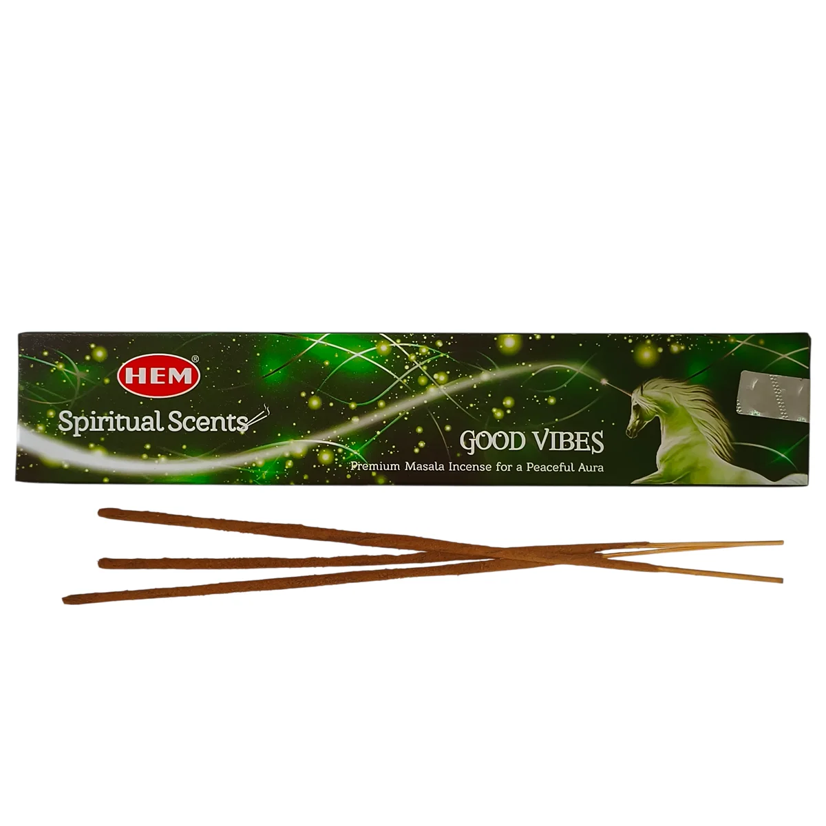 Incienso de la marca HEM ideal para limpiar energías, meditar y atraer buenas vibras.