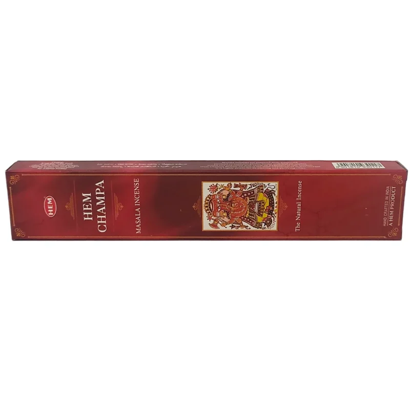 incienso HEM Champa original caja aroma floral relajante