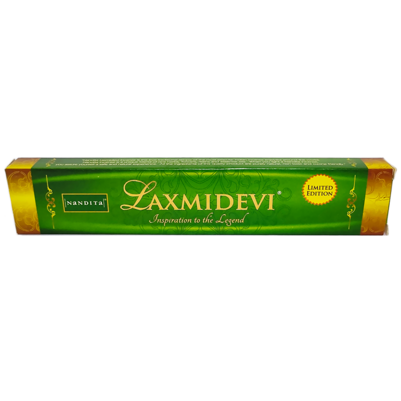 incienso laxmi devi nandita original aroma espiritual para abundancia