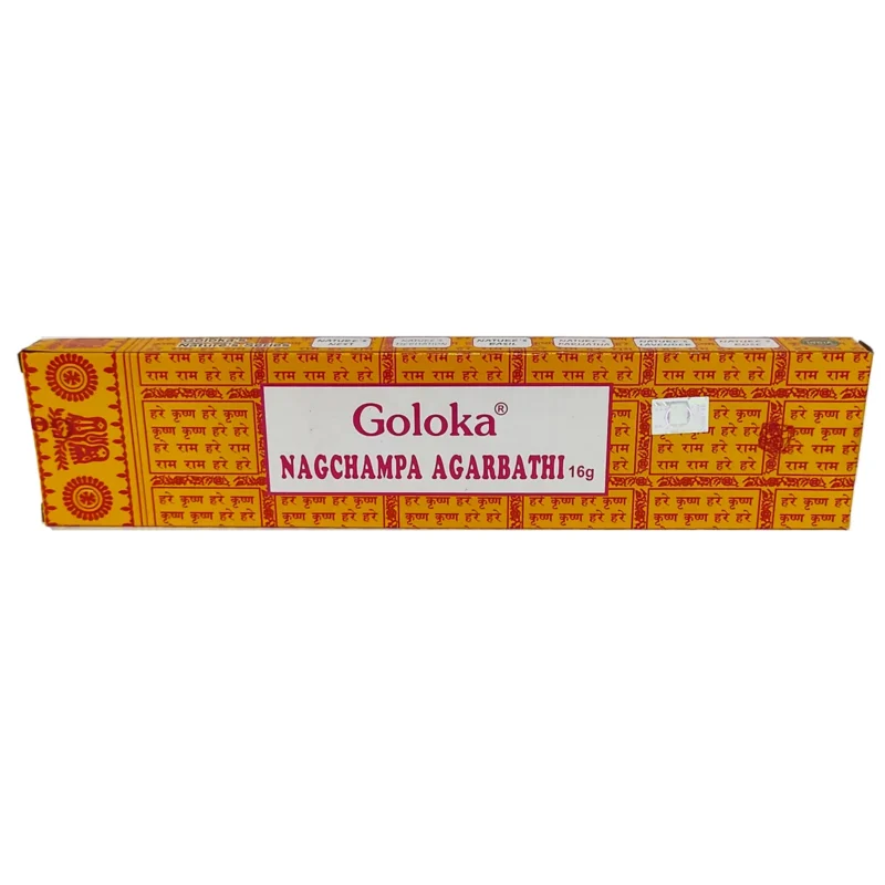 incienso nag champa goloka original agarbathi