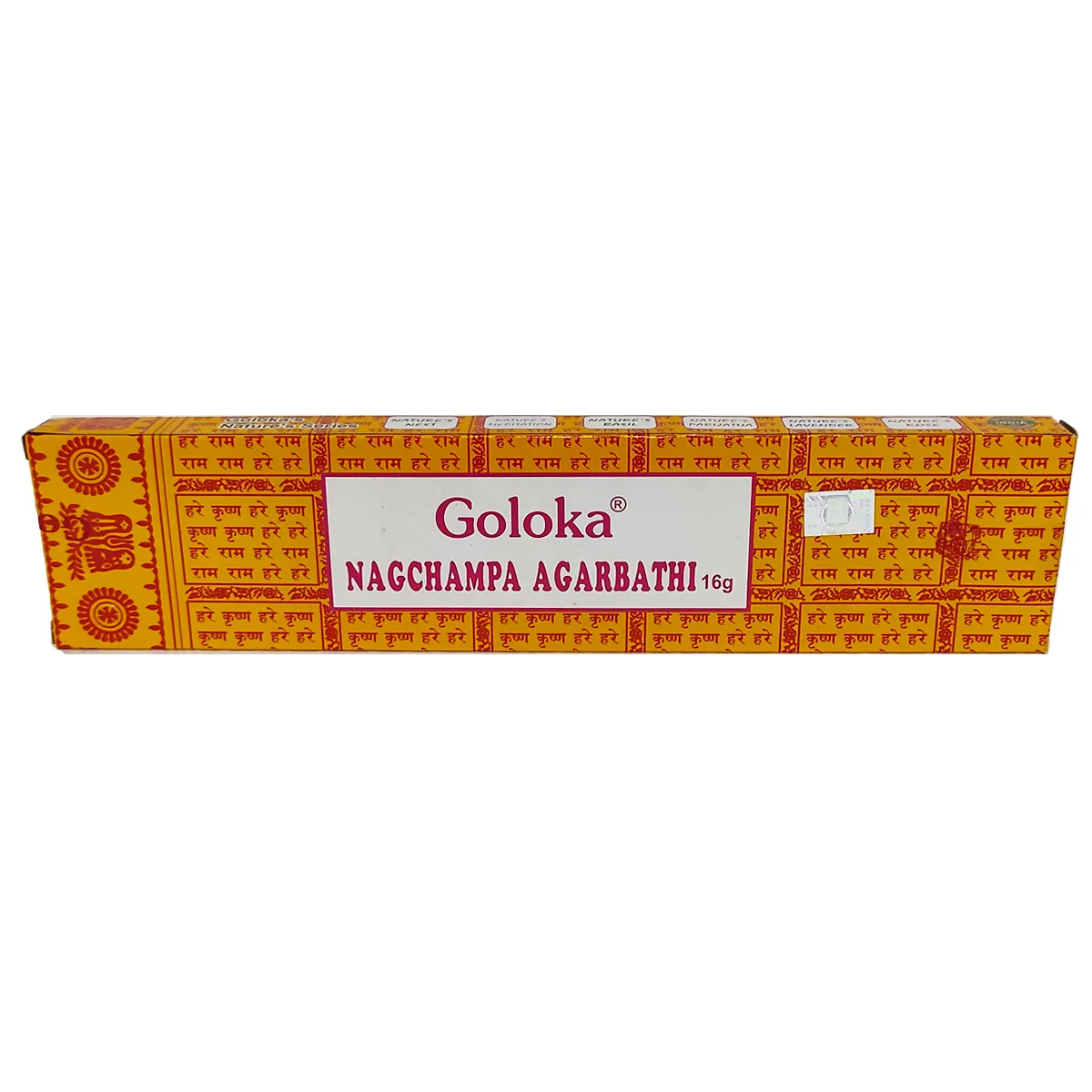 incienso nag champa goloka original agarbathi