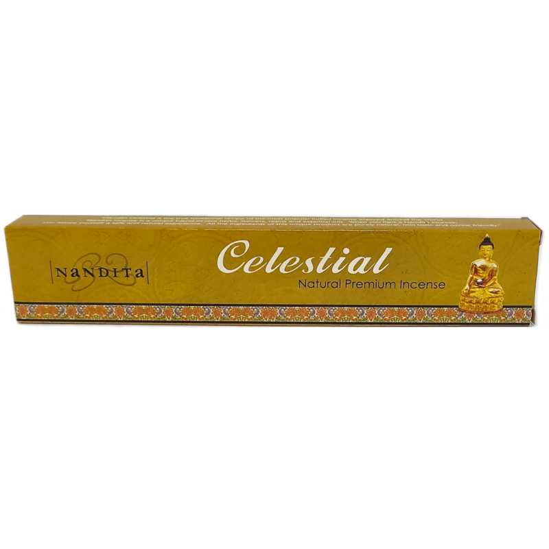 Incienso nandita celestial natural en varillas aroma relajante y espiritual