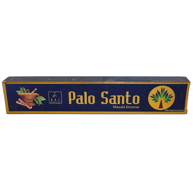 incienso palo santo balaji natural para limpieza energética