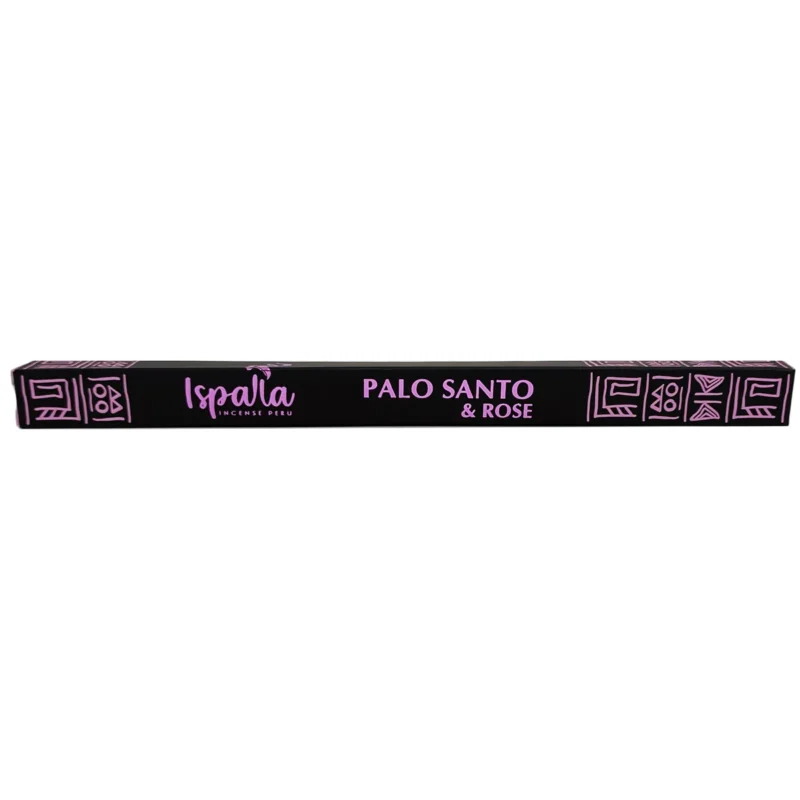 incienso palo santo y rosa ispalla natural en varillas