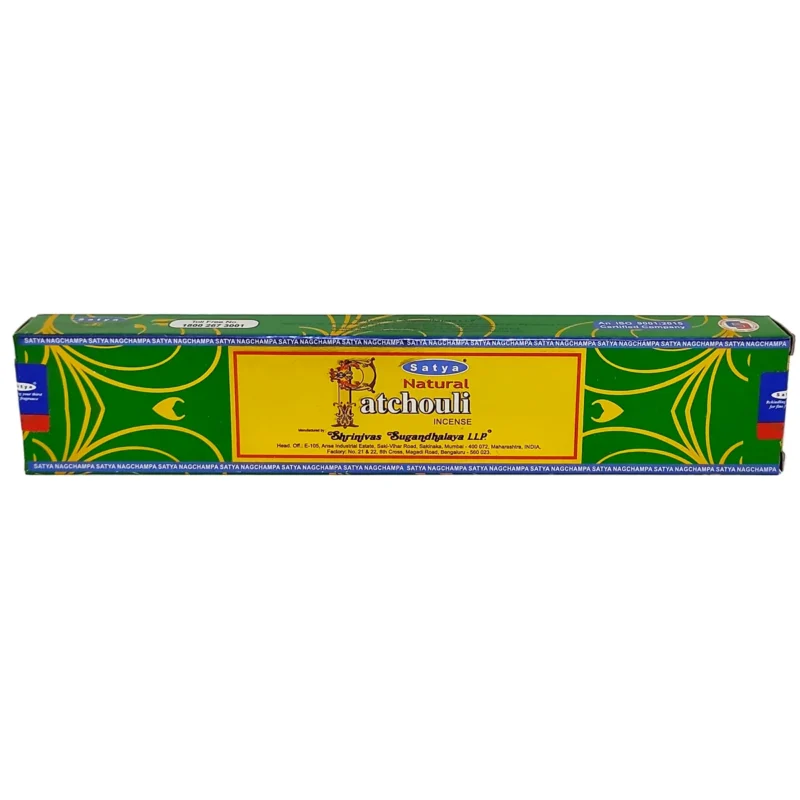 incienso patchouli satya original natural varillas aromaticas
