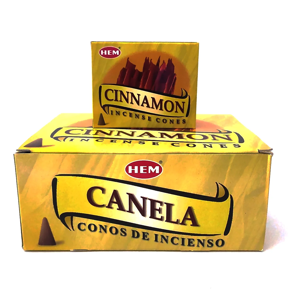 caja original incienso HEM canela