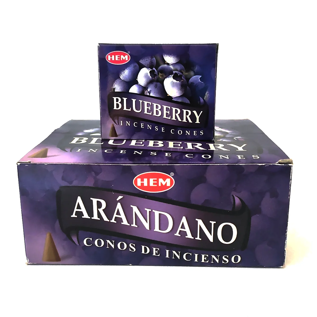 caja incienso HEM arándano original