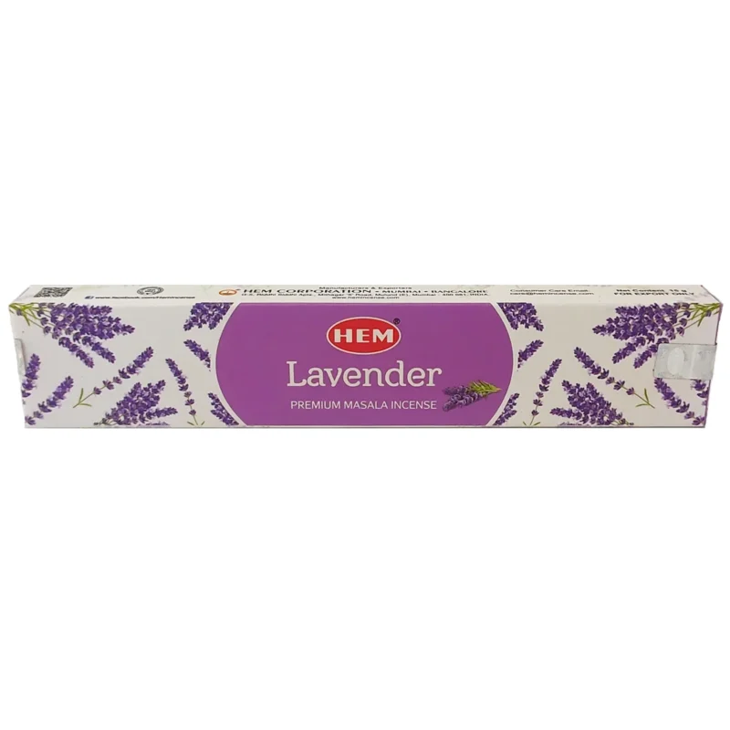 incienso lavanda HEM original aroma relajante para dormir