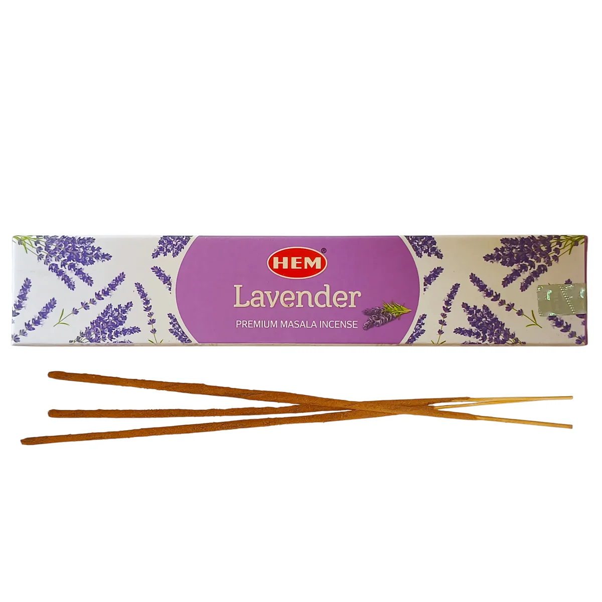 Varilla de incienso de lavanda HEM para relajar el ambiente antes de dormir.