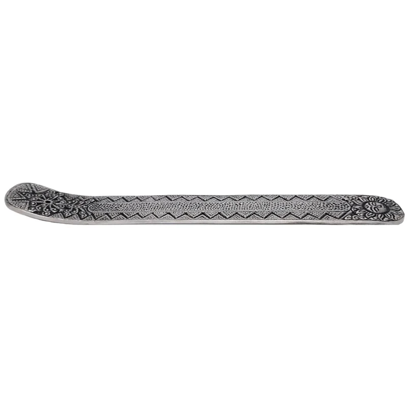 porta incienso de metal tipo tablita para varillas de incienso