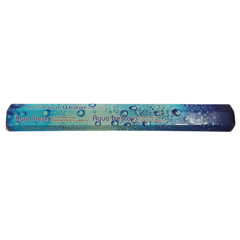 incienso cool water hexagonal