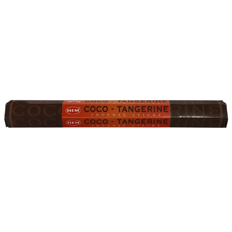 incienso hem coco tangerine hexagonal